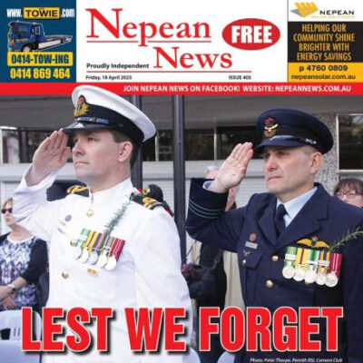 nepean news cover - 18 Apr 2025